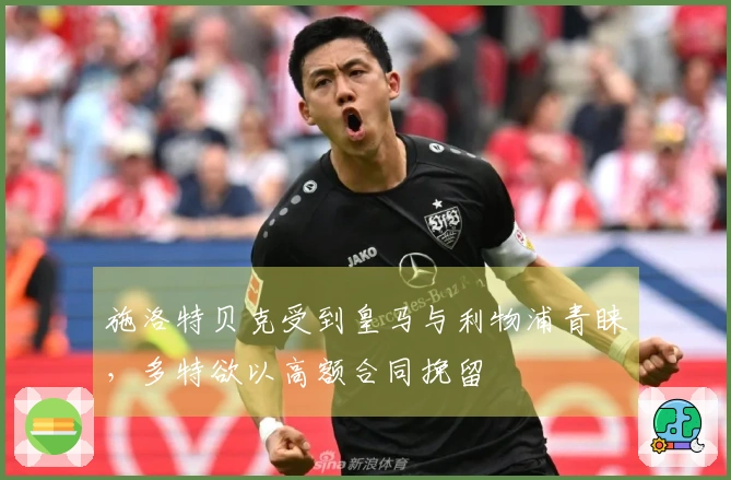施洛特贝克受到皇马与利物浦青睐，多特欲以高额合同挽留